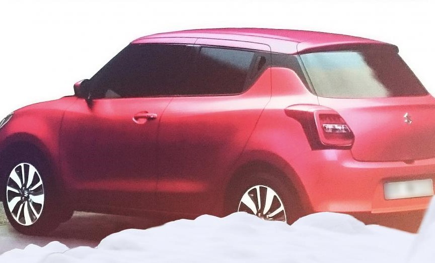 Next-Gen 2017 Suzuki Swift Photos Leaked Online