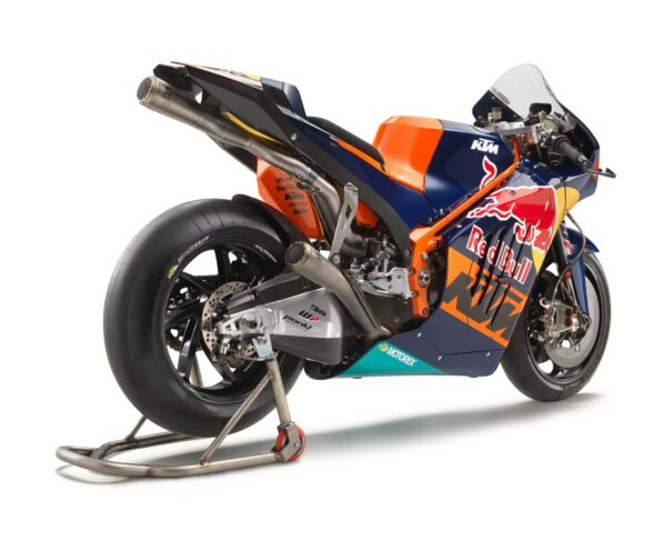 KTM RC16 MotoGP rear three quarter - 240 PS MotoGP Replica of KTM RC16 Confirmed KTM RC16 MotoGP rear three quarter