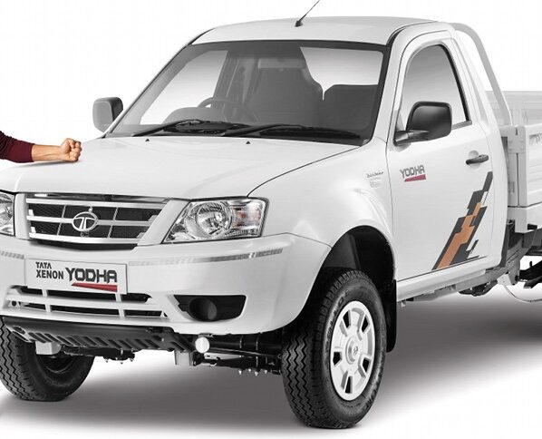 Tata Xenon Yodha front quarter pick up launched 2 - Tata Xenon Yodha Pick-Up Launched @ INR 6.05 Lakh Tata Xenon Yodha front quarter pick up launched 2