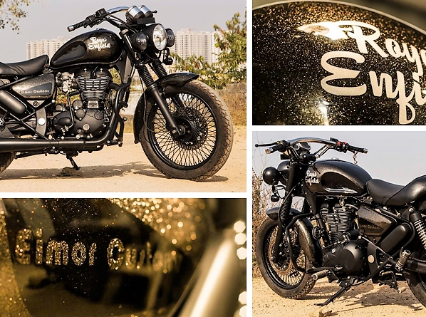 image 1 - Royal Enfield Thunderbird 350 Gold Stone Edition by EIMOR Customs image 1