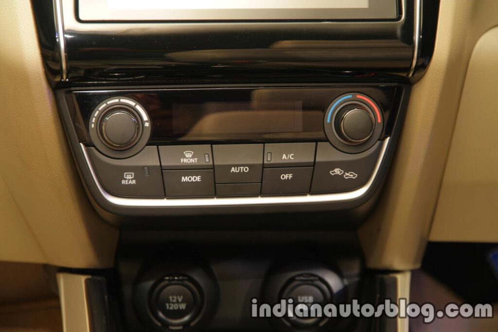 2017-Maruti-Dzire-3rd-gen-automatic-climate-control-unveiled