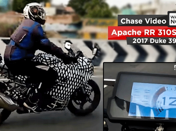 Apache RR 310S Duke 390 Chase Video - TVS Apache RR 310S Chased by 2017 KTM Duke 390 @ 120+ kmph Apache RR 310S Duke 390 Chase Video