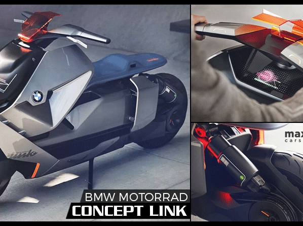 BMW Motorrad Concept Link - BMW Motorrad Concept Link Electric Scooter Unveiled BMW Motorrad Concept Link