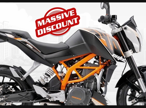 KTM Duke 390 Discount BS3 Version - BS3 KTM Duke 390 Available for Rs 1.50 lakhs (On-Road) KTM Duke 390 Discount BS3 Version