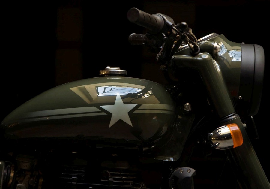 RE Bullet 350 Mahi Eimor Customs 5 - Army Green Royal Enfield Bullet 350 Details and Live Photos RE Bullet 350 Mahi Eimor Customs 5