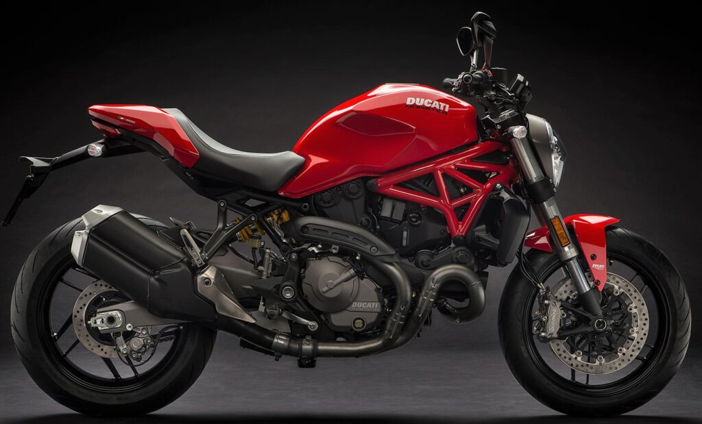 2018 Ducati Monster 821 Red