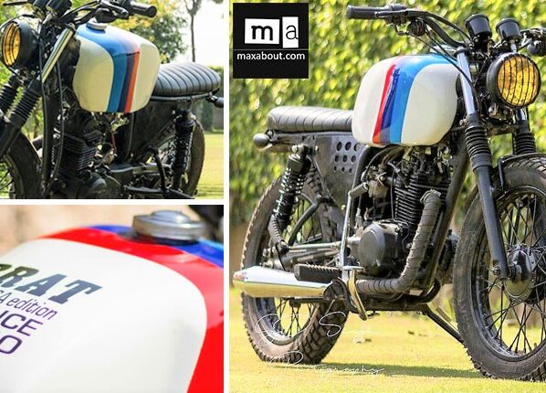 Meet Bajaj CT100 Brat USA Edition