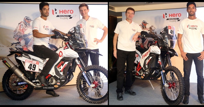 Hero RR 450 Rally Bike Showcased in India