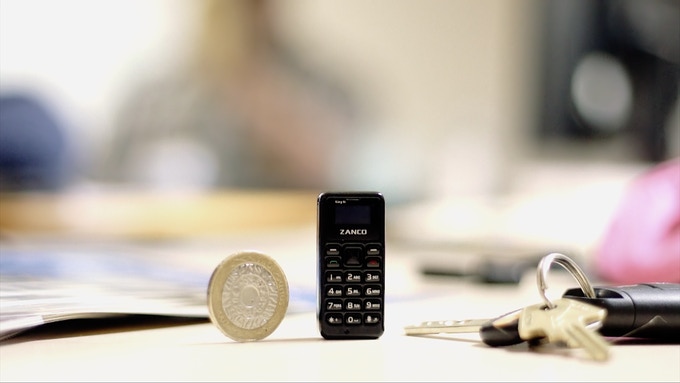 Zanco Tiny T1 – The World’s Smallest Phone