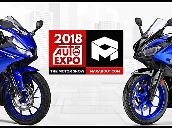 Yamaha Bikes at Auto Expo 2018