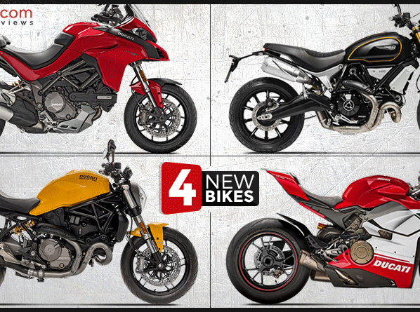 4 New Ducati Bikes