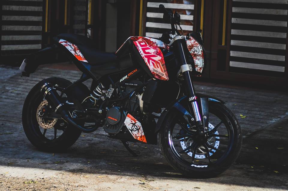 KTM 200 Duke Zombie Edition