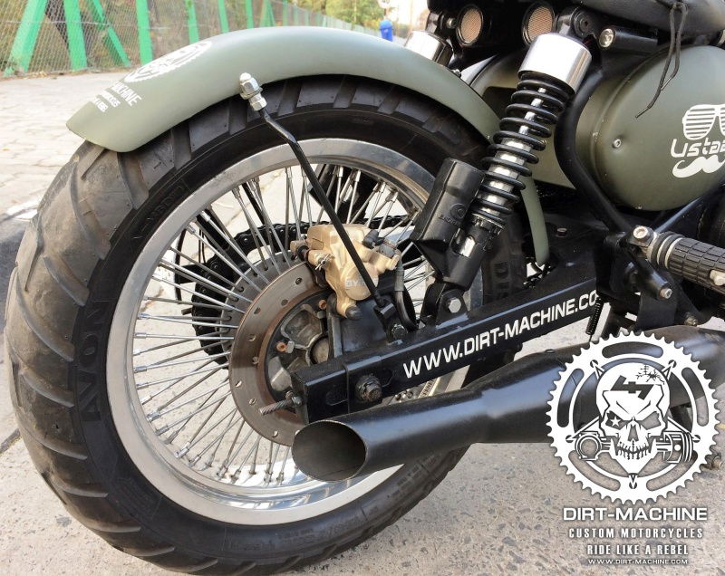 Royal Enfield Ustaad 350 6 - Royal Enfield USTAAD 350 by Dirt Machine Custom Motorcycles Royal Enfield Ustaad 350 6