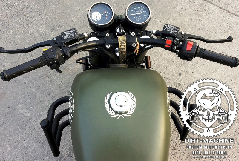 Royal Enfield Ustaad 350 7 - Royal Enfield USTAAD 350 by Dirt Machine Custom Motorcycles Royal Enfield Ustaad 350 7