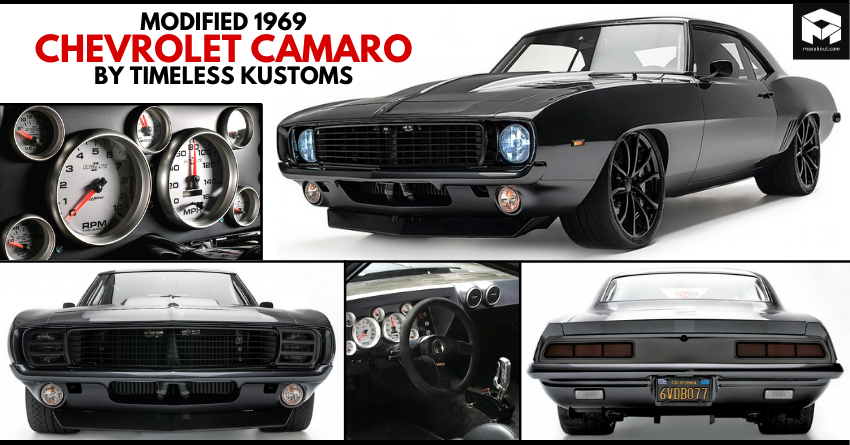 Meet 1969 Chevrolet Camaro with a 750HP V8 Engine