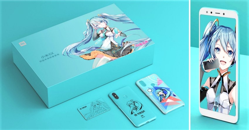 Xiaomi Mi 6X Hatsune Miku Edition Launched @ 2099 Yuan (INR 21,700)