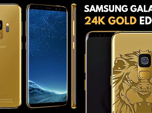 24K Gold Samsung Galaxy S9