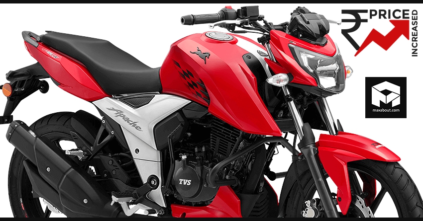 Apache RTR Series Price Hiked