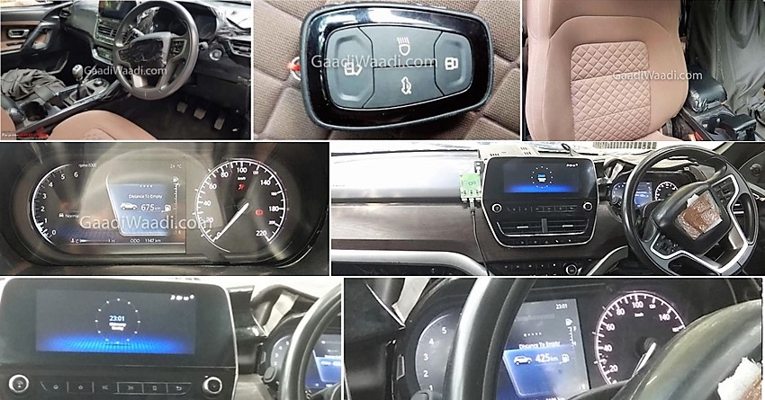 Tata Harrier Interior Leaked