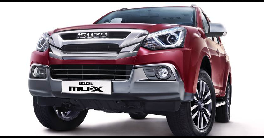 2019 Isuzu MU X - 2019 Isuzu MU-X SUV Launched in India Starting @ INR 26.27 Lakh 2019 Isuzu MU X