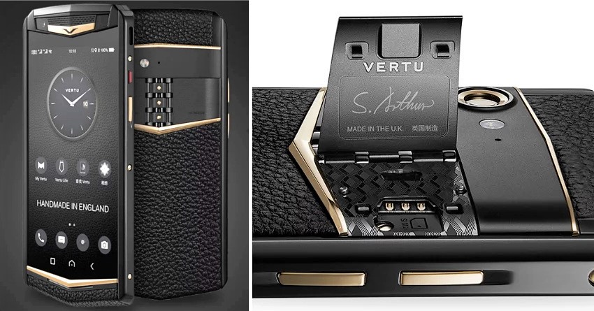 Vertu ASTER P ‘Dazzling Gold’ Unveiled for 98,000 Yuan (INR 10.37 Lakh)