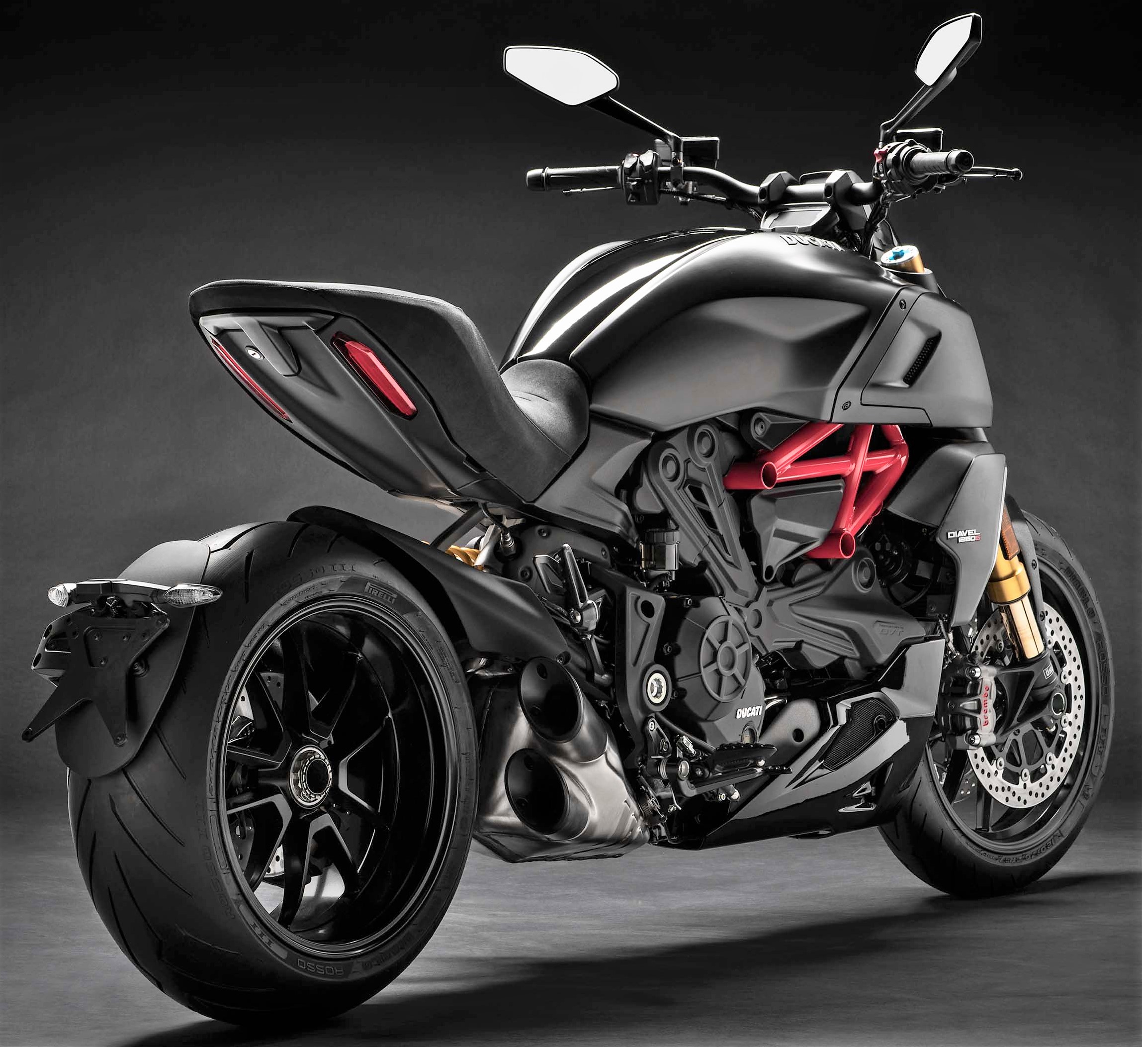 Ducati Diavel 1260 Rear 3-Quarter