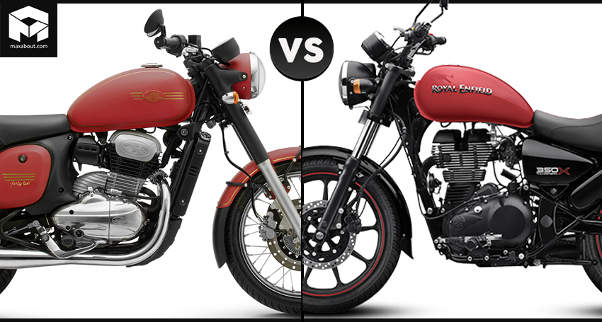 Jawa 42 vs Royal Enfield Thunderbird 350X