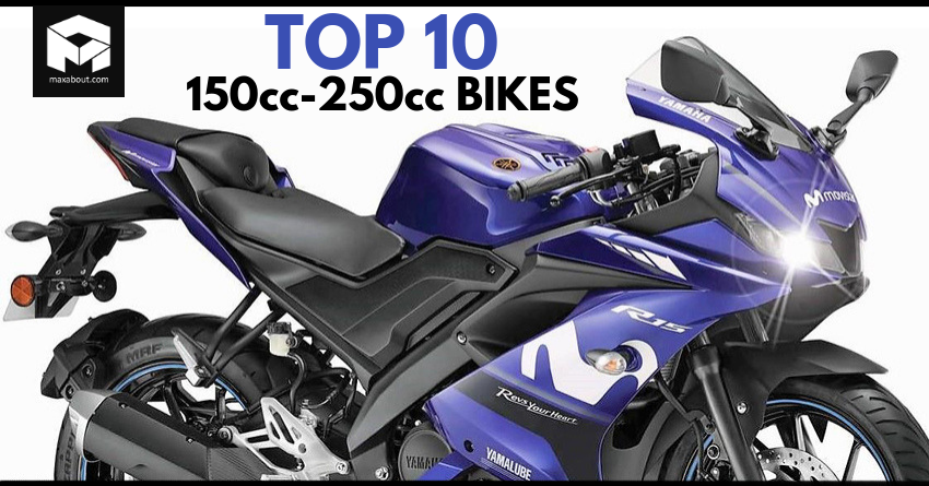 Top 10 Best-Selling 150cc-250cc Bikes