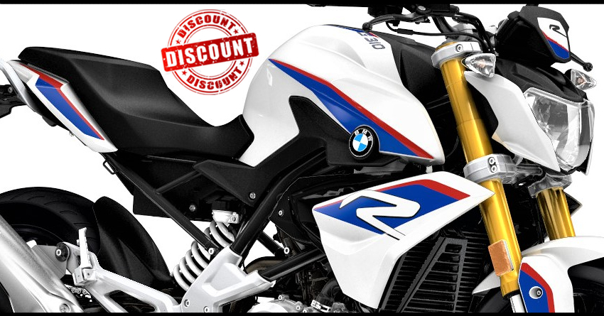 Cash Discount on BMW G310R & G310GS