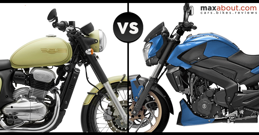 Quick Comparison: Jawa 42 vs Bajaj Dominar 400