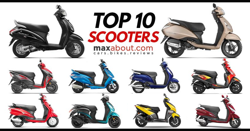 Top 10 Best-Selling Scooters in India