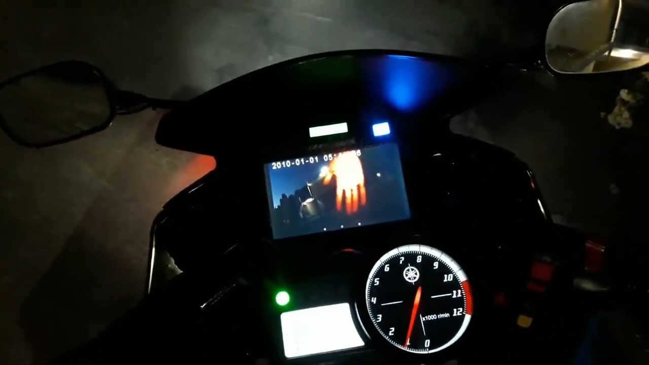 Modified Yamaha R15 Smart Features 3 - Meet Yamaha R15 With A Fingerprint Scanner, Rear Camera, Cruise Control Modified Yamaha R15 Smart Features 3