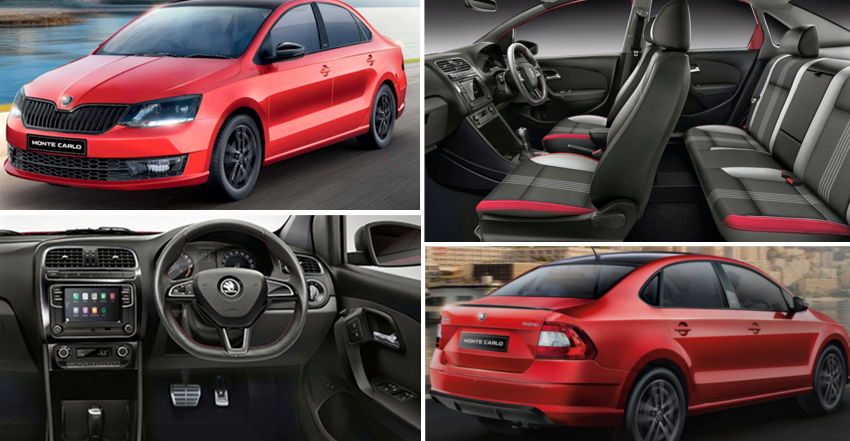 2019 Skoda Rapid Monte Carlo - 2019 Skoda Rapid Monte Carlo Launched in India @ INR 11.16 Lakh 2019 Skoda Rapid Monte Carlo