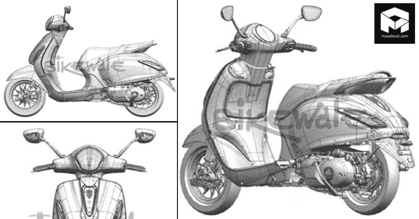 Bajaj Urbanite Scooter Sketches