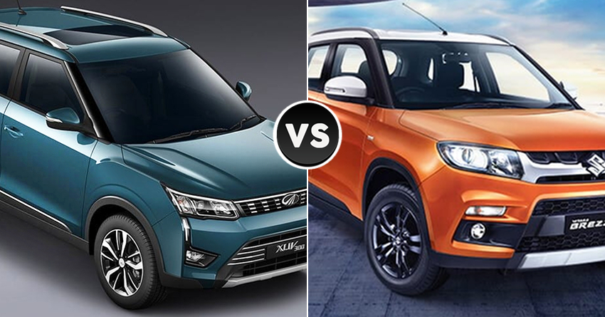 Mahindra XUV300 vs Maruti Vitara Brezza