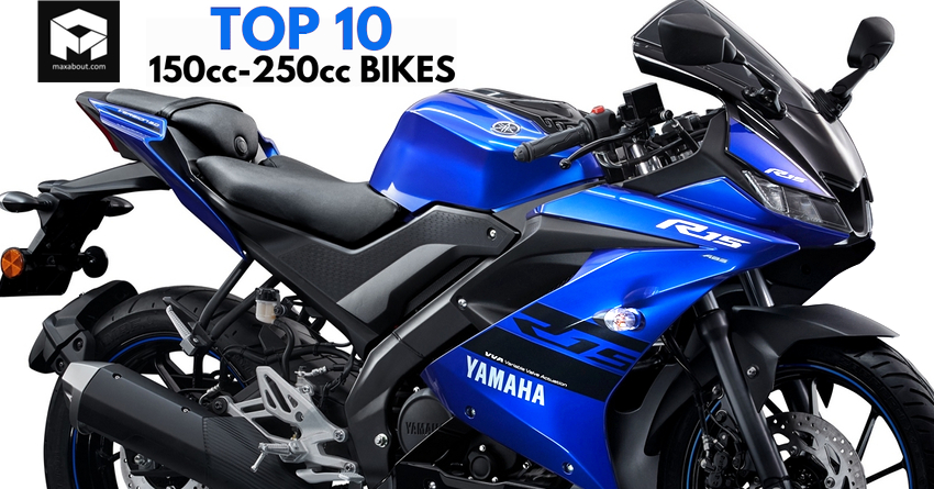 Top 10 Best-Selling 150cc-250cc Bikes