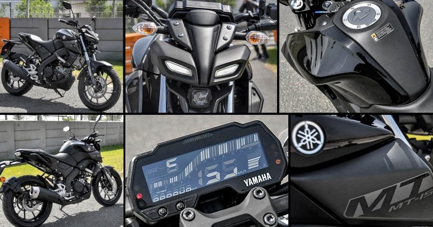 Live Photos of Yamaha MT-15