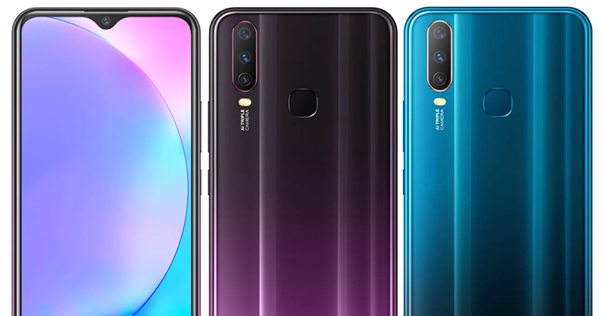 Vivo Y17 with AI Triple Rear Cameras