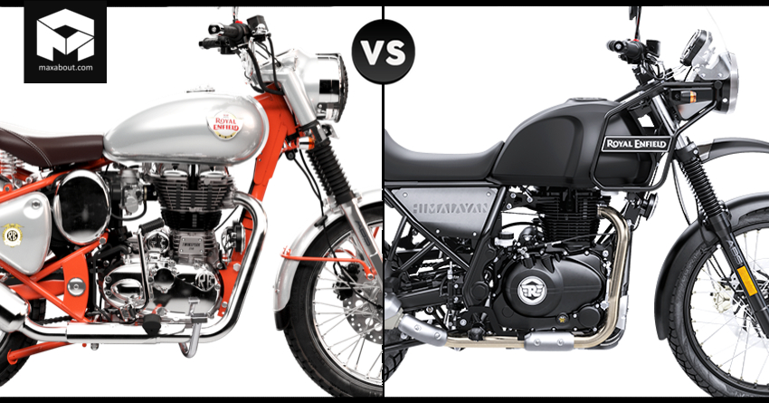 Royal Enfield Bullet Trials 350 vs Himalayan - Royal Enfield Bullet Trials 350 vs Royal Enfield Himalayan Royal Enfield Bullet Trials 350 vs Himalayan