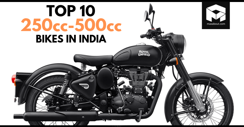 Top 10 Best-Selling 250cc-500cc Bikes