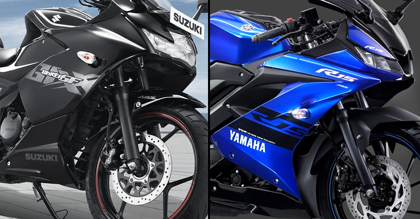 Suzuki Gixxer SF 150 vs Yamaha R15 V3