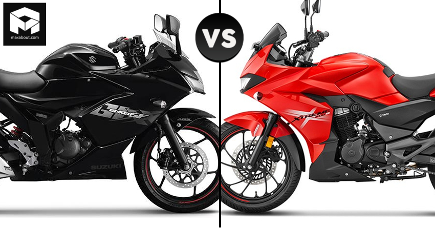 Suzuki Gixxer SF 150 vs Hero Xtreme 200S