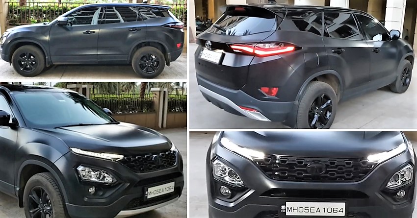 Tata Harrier Matte Black Edition