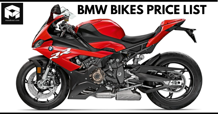 2021 BMW Motorcycles Price List