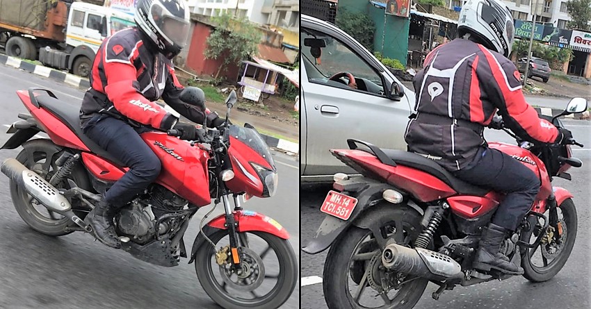 BS6 Bajaj Pulsar 150 Fi Spotted