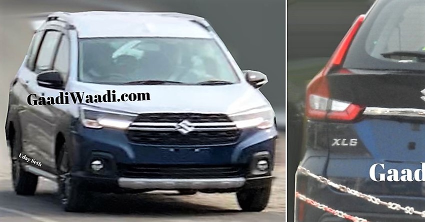 6-Seater Maruti Suzuki XL6 Spotted