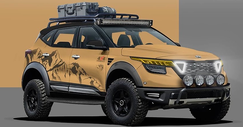 Kia Seltos Off-Road Concept by Yogi Sejwal Design