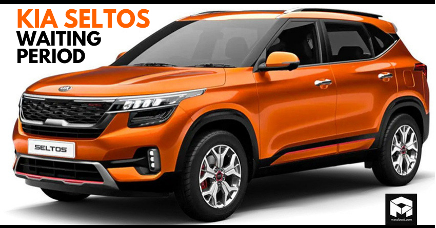 Kia Seltos SUV Waiting Period