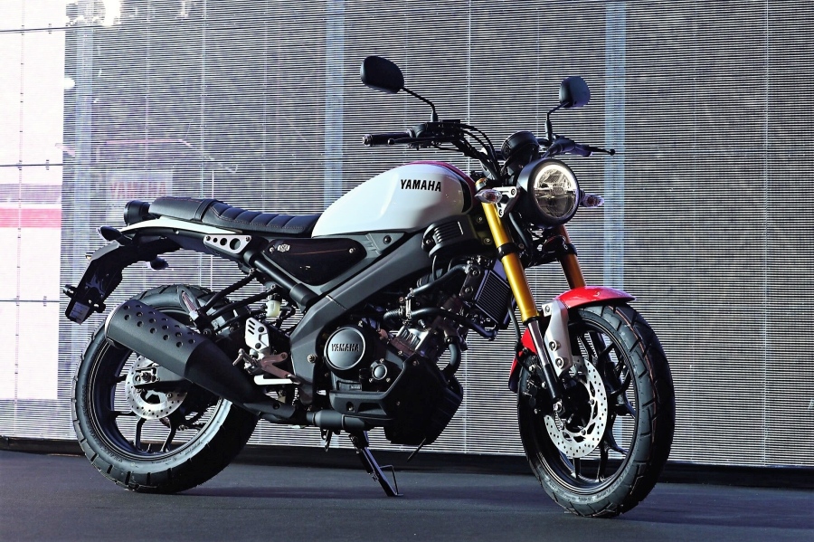 Live Photo Yamaha XSR155 1 - Vast Photo Gallery of India-Bound Yamaha XSR155 Live Photo Yamaha XSR155 1