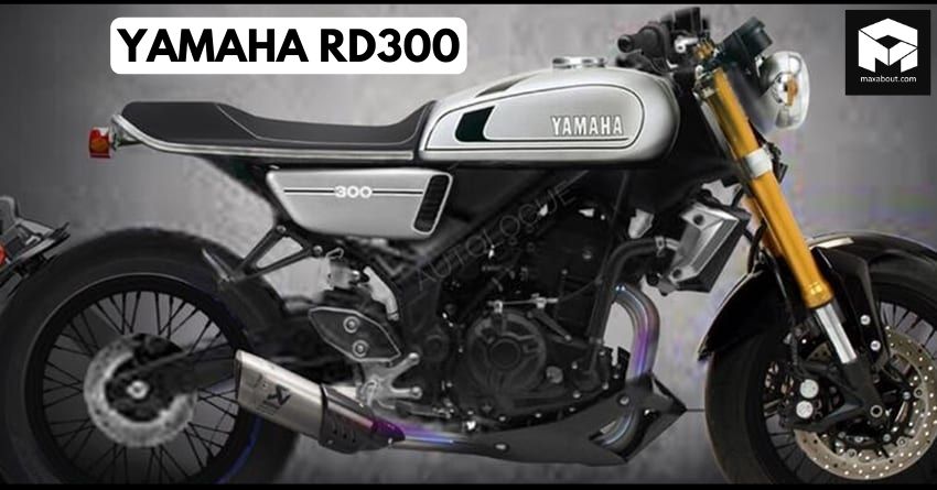 Yamaha R3 + RD350 = RD300 by Autologue Design (Pune)